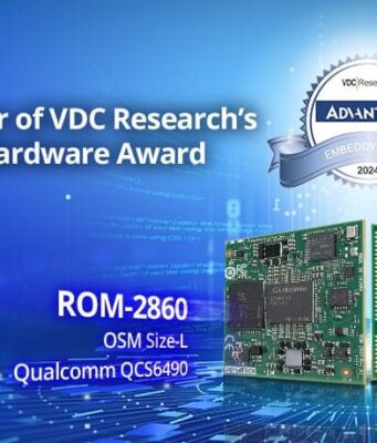 Advantech gana el Premio Embeddy Hardware 2024
