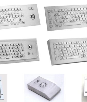 Teclados y trackball industriales