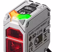 Sensor láser de largo alcance E3AS-HF