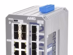 Switches industriales gestionados AMG570 Series de hasta 24 puertos
