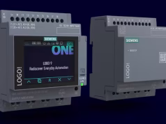 Controlador lógico LOGO! 9 con pantalla táctil en color