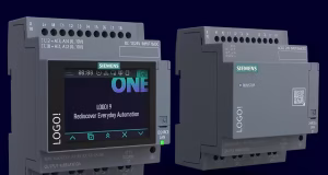 Controlador lógico LOGO! 9 con pantalla táctil en color