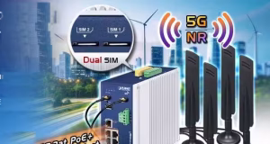 Gateway 5G ICG-2515P-NR con PoE+ industrial